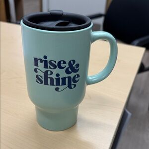Rise & Shine Mint Travel Mug